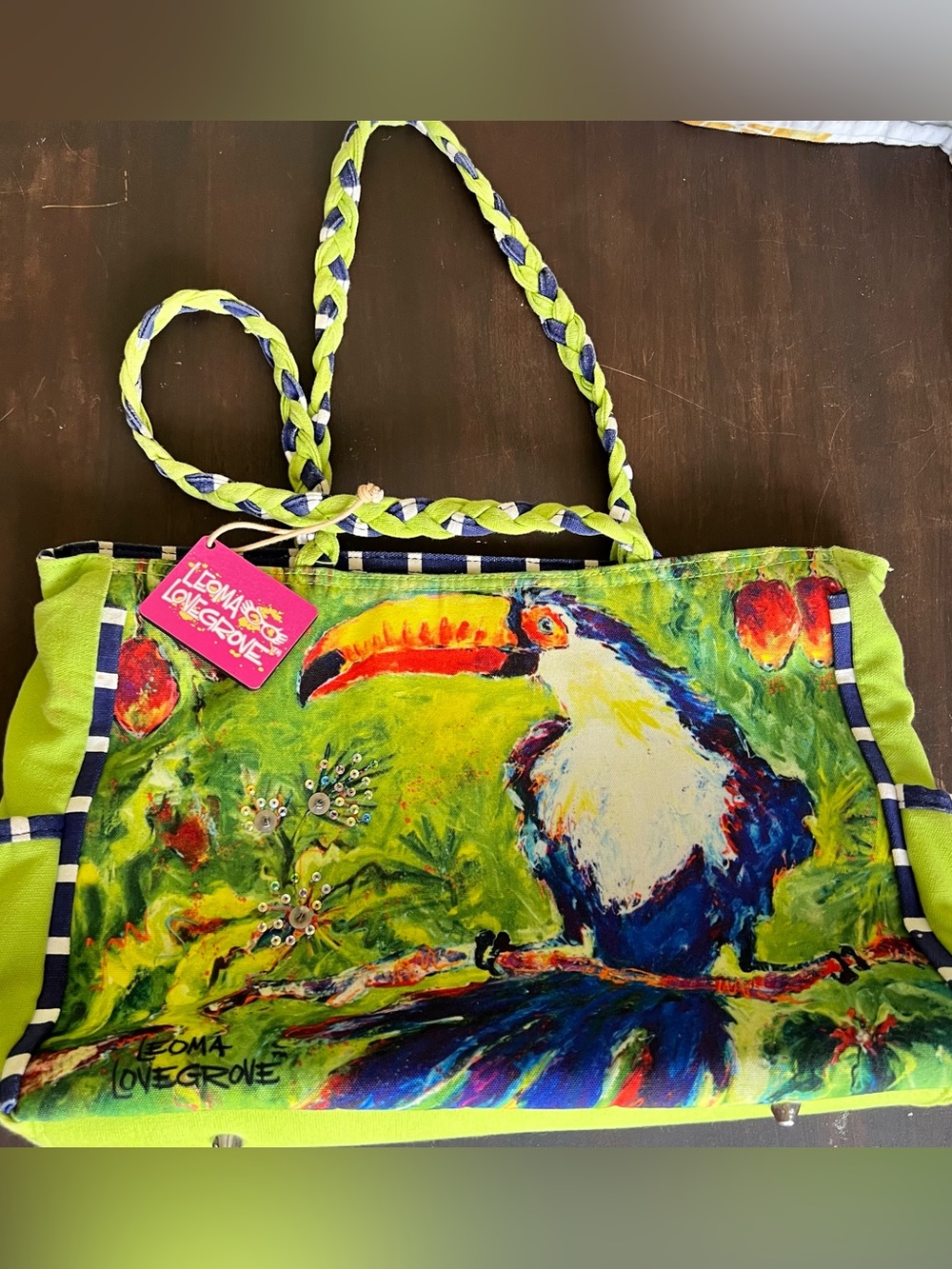 Leoma Lovegrove Purse Toucan